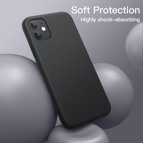 product_image_name-Generic-Iphone 11 Silicone Case - Black-2