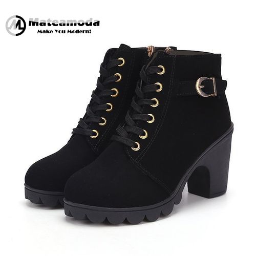 Shop Women Shoes Boots Heels Martin Boots Ankle Boots Ladies Shoes Combat Boots Jumia Uganda