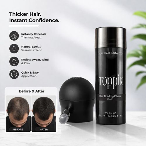 product_image_name-Generic-Hair Building Fibers Black – Instant Hair Thickening Solution-1