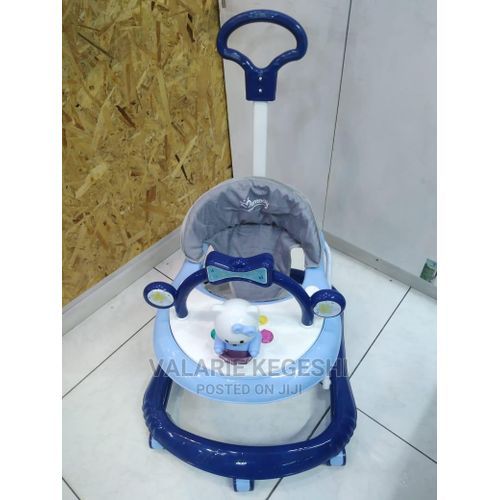 Shop Multi Functional Baby Walker with 3Educational Modules Blue Jumia Uganda