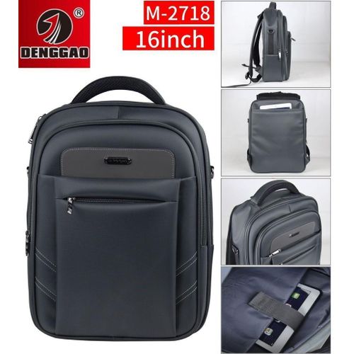 product_image_name-Deng Gao-Anti-thfety Laptop Bag Water Proof Material Durable And Strong Material It Has Multiple Colours Extremely Durable 18 inch It's Black In Colour -1
