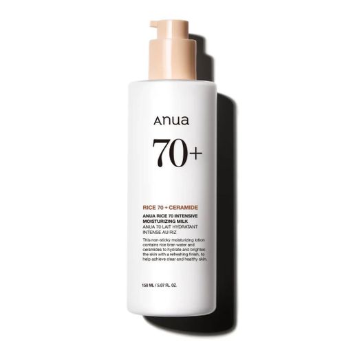 product_image_name-Anua-Rice 70 + Ceramide Intensive Moisturizing Milk Lotion with Niacinamide. Deeply Moisturizes, Gives a Glass like skin Glow, Nourishes, Brightens, Smooth, Softens & improves dull complexion and skin balance-1