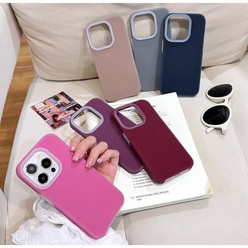 product_image_name-Generic-Iphone 13 Silicone Case-Pink-3