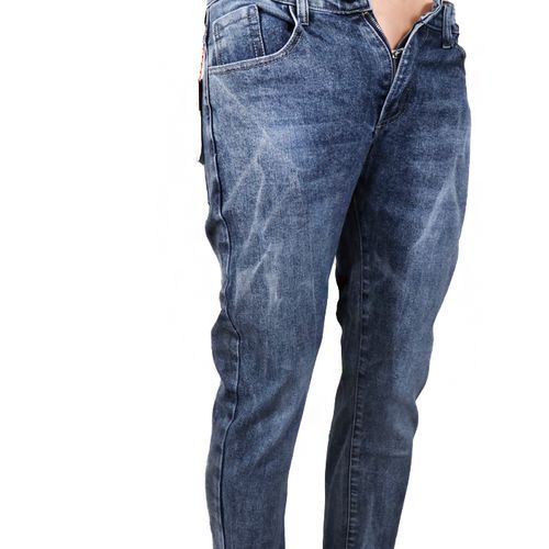 product_image_name-Generic-Men's Slim Fit Stretchy Faded Jeans - Blue. Design may vary-2