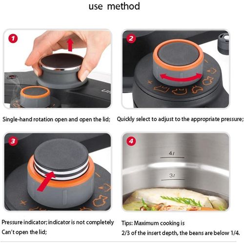 product_image_name-Generic-6 Litre Classic Stainless Steel Pressure Cooker Triple Safety System Easy to Clean Easy Cooking Kitchen Ware Universal for Gas Induction Cooker -Silver-6