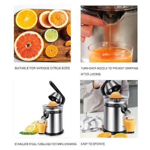 product_image_name-Sonifer-Stainless Steel Manual Juicer Fruit Lemon Orange Citrus Press Squeezer, Extractor Blender -2
