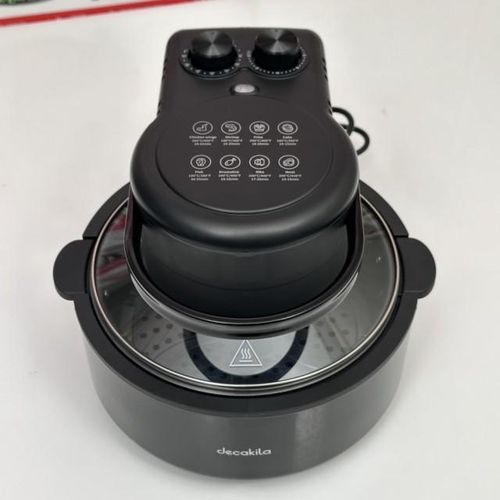 product_image_name-DECAKILA-5.0L Air Fryer w/ Transparent Window 1200W, Overheat Protection, Auto Shut-off Timer [KEEC045B] -Black-2