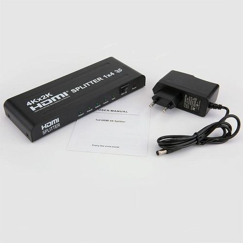 product_image_name-Generic- To 4 4K X 2K Video High-Definition On-Screen HDMI Splitter(EU Plug)-3
