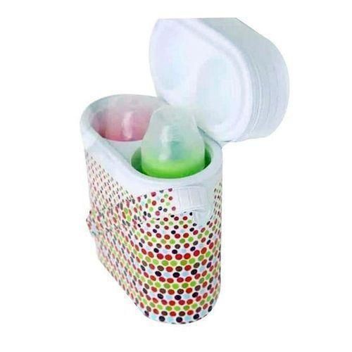 product_image_name-Generic-Patterned Baby Bottle Warmer With 2 Bottles - Multicolor-3