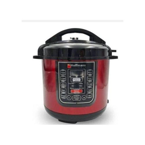 product_image_name-Hoffmans-6.5L Genuine 14 In 1 Digital Electric Pressure Cooker - Red, Silver-2