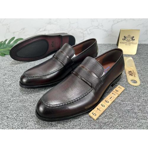 product_image_name-Fashion-Classic Leather Penny Loafers – Dark Brown-1