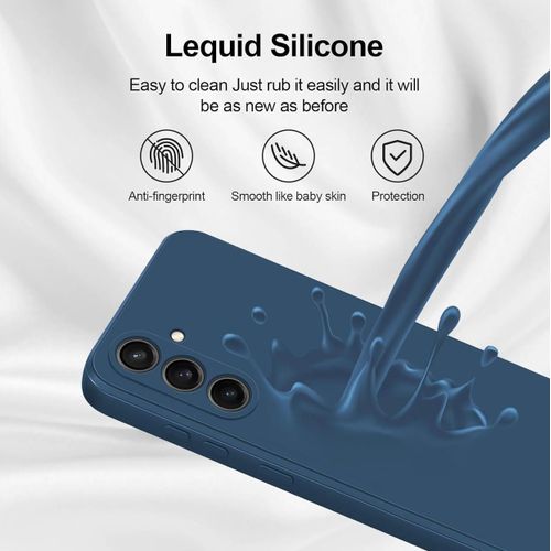 product_image_name-Generic-SAMSUNG Galaxy S23FE (2023) Official Silicone Case - (Blue)-4