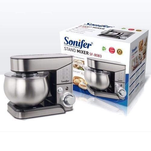 product_image_name-Sonifer-5L Blender Dough Hand Stand Mixer Food Processor, Silver .-1