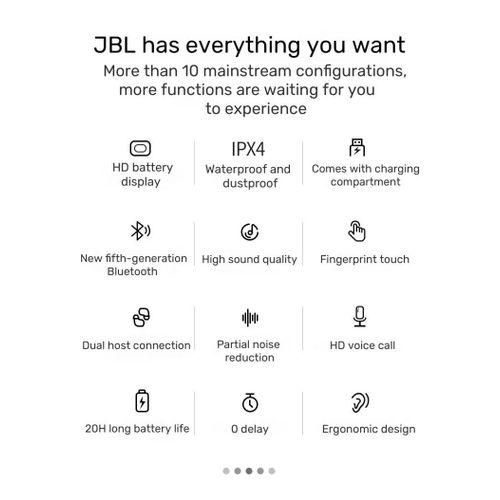 product_image_name-Generic-JBL MG-S20 High Quality Earbuds Wireless BT Headsets With Mic Sports Earphones Waterproof Charging Box And Sweatproof In Black-7