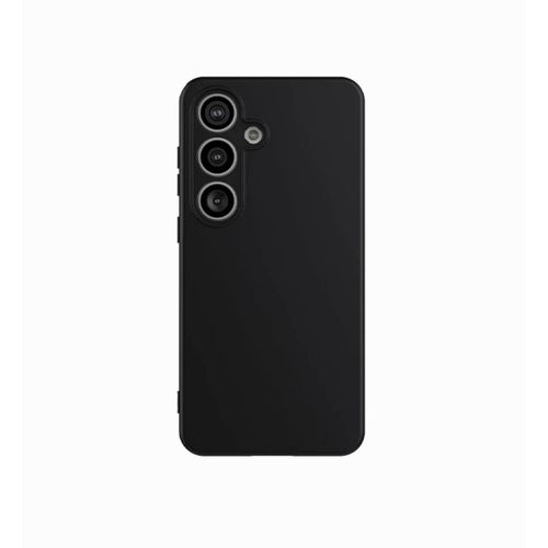 product_image_name-Generic-Samsung Galaxy S25 Black Case – Soft Silicone Cover, Sleek and Non-Slip-2