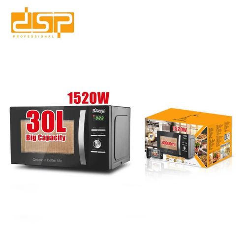product_image_name-Dsp-Professional 30L Microwave Oven, a multifunctional household appliance used for cooking, heating food, and defrosting ingredients-1