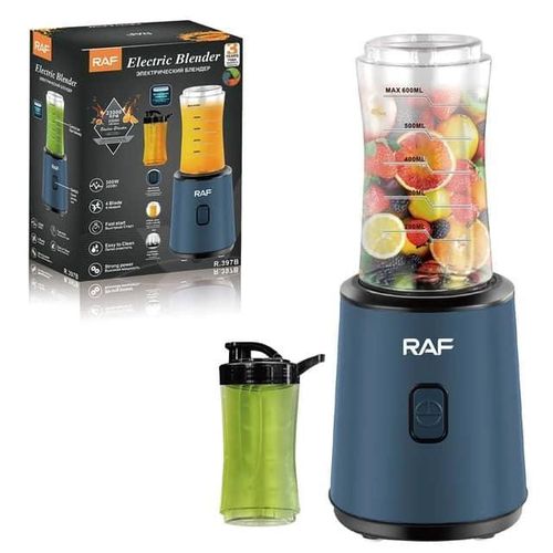 product_image_name-RAF-4 Blades Portable  Personal Size Electric Blender Fruit Juicer Mini Bottle  For Shakes And Smoothies Cup Machine - Multicolor-8