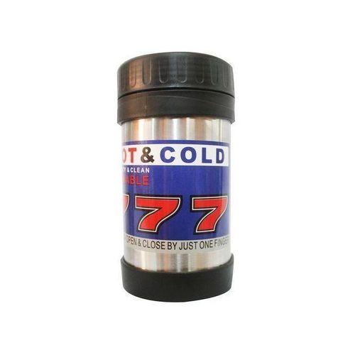 product_image_name-Generic-Hot And Cold Stainless Steel Vacuum Cup - Black-1