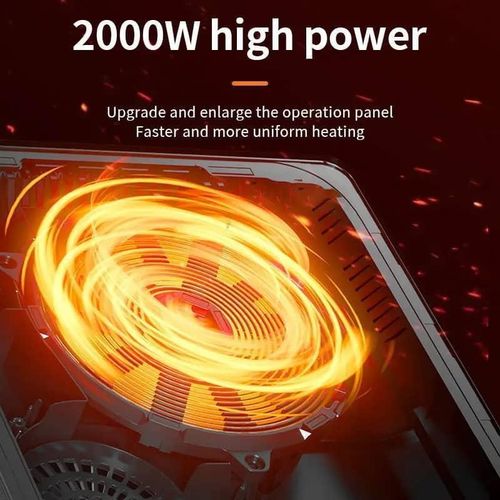 product_image_name-Sokany-Single Burner Energy Saving Radiant Electric Countertop Infrared Cooker Induction Stove- Grey-5