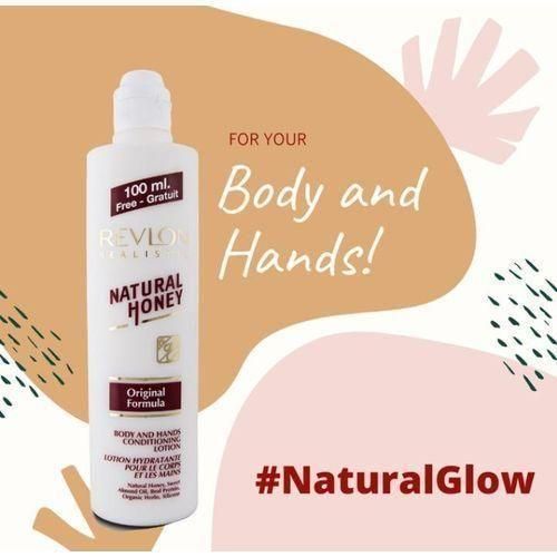 product_image_name-Revlon-Realistic Natural Honey Body And Hands Conditioning Lotion Original Cocoa 600ml-1