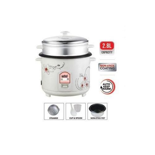 product_image_name-Sanford-2. 8Litre Rice Cooker Steamer Pot- White.-2