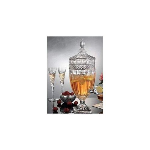 product_image_name-Generic-4.8 Liters Glass Beverage Dispenser Different Designs With Faucet For Serving Drinks At Parties-Transparent-4