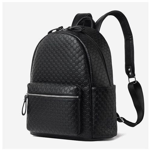 product_image_name-Genetic-Black Gucci Faux Leather Backpack-4