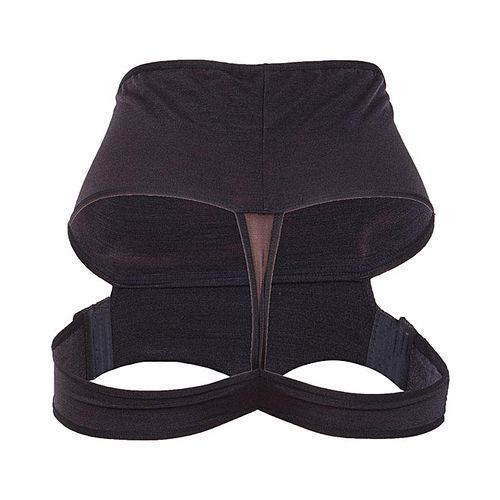 product_image_name-White Label-Fashion Women Body Shaper Booty Lifter And Tummy Trainer Panty- Black-3