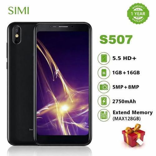 product_image_name-SIMI-3G Smart Phone 1GB RAM + 16GB S507 - Black-3