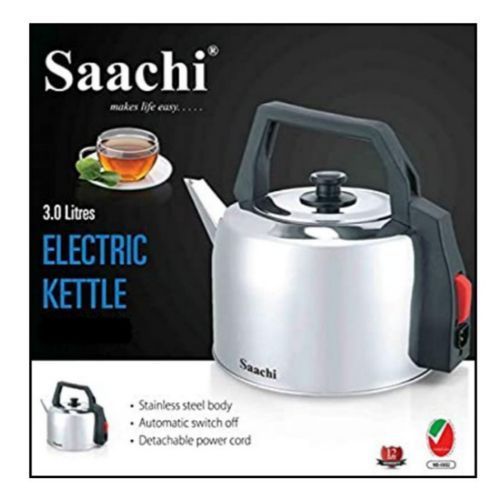Shop Automatic Stainless Steel Electric Kettle 3Litres Silver Jumia Uganda
