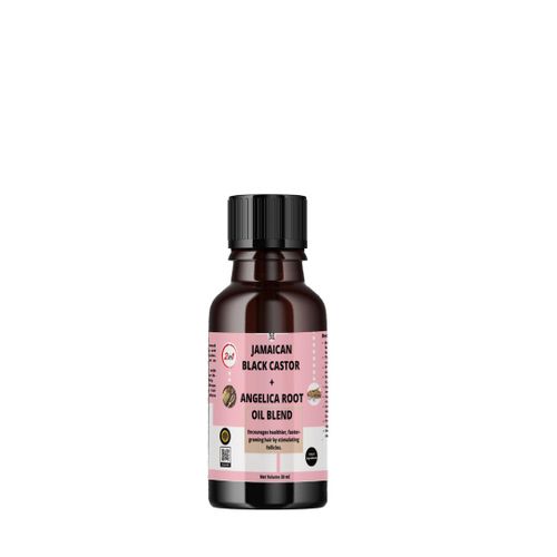 product_image_name-Mekis-Jamaican Black Castor Oil with Angelica Root Oil Blend -  Boosts Hair Growth,Thickens Hair Strands,Prevents Hair Breakage-1