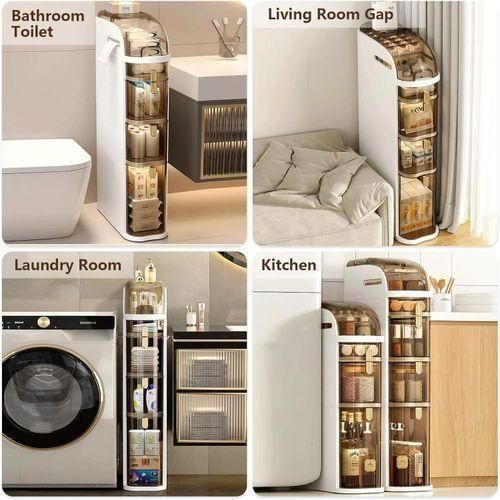 product_image_name-Generic-Slim Bathroom Storage Organizer Cabinet-3