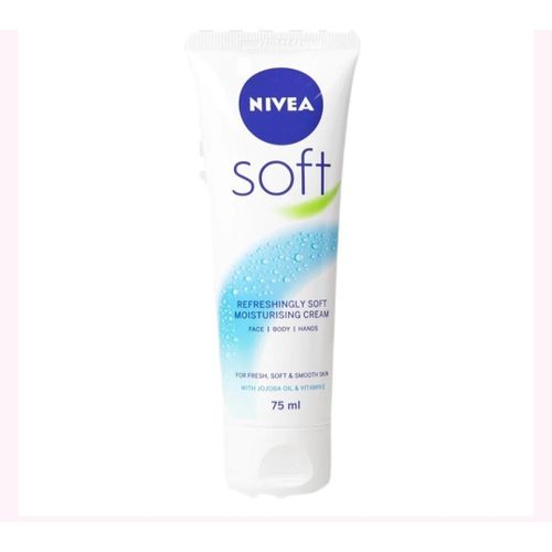 product_image_name-Generic- Nivea Refreshing Soft Moisturizing Cream with Jojoba Oil and Vitamin E for Face, Body and Hands  For Fresh ,Soft  ,Smooth Skin- 75ml-1