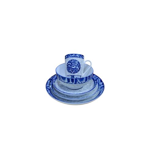 product_image_name-Generic-24pcs Blue Flower Ceramic Dinnerset-Multcolour-2