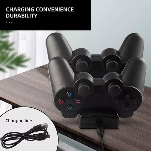 product_image_name-Generic-2-in-1 charging dock for PS3, PS3 MOVE, PS4VR Cradle Charger Dual Controller USB charging station.-5