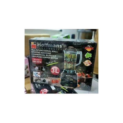 product_image_name-Hoffmans-Original HM-2070 - 3L Professional Multifunctional Wall Braking Machine Commercial Blender - Black-2