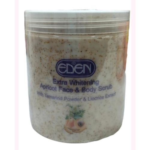 product_image_name-Eden-Extra Whitening Apricot Face & Body Scrub with Tamarind powder and licorice extract  For Lightening ,Moisturizing ,Nourishing,Skin Glow-1
