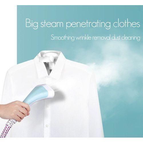 product_image_name-Electro Master-Fast Heat-up Handheld Vertical Steam Iron Standing Ironing For Clothes Garment Steamer With Ironing Board For Clothing Curtains 800 Watts With 1800ml Water Tank- Multicolor-3