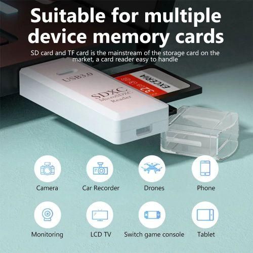 product_image_name-Generic-2 IN 1 USB 3.0 Card Reader Micro Sd Card Reader Usb Adapter-4