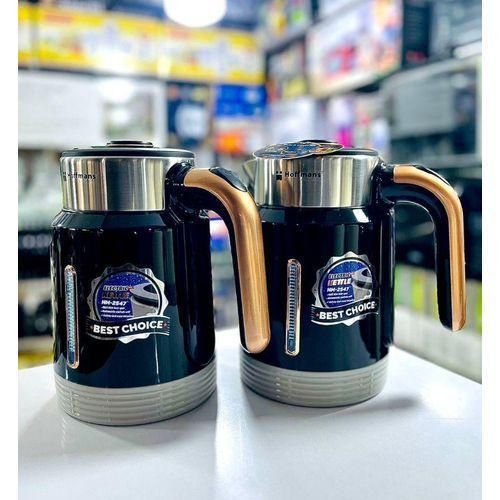 product_image_name-Hoffmans- 2.5L Electric Milk Boiling/ Cooking Pacolator/Kettle -Black Cream-2