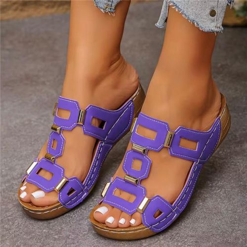 product_image_name-Shoes Style-Ladies Classy Wedges- Purple -1