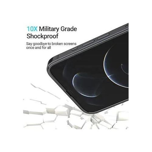 product_image_name-Infinix-Hot 30 2 Pieces Full Glue Crystal Clear Front Screen Protection Glass Anti Scratch Bubble Free Smooth Tempered Protection Glass-5