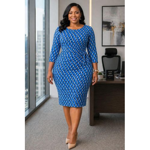 Shop CORPORATE LADIES' OFFICE DRESS - BLUE