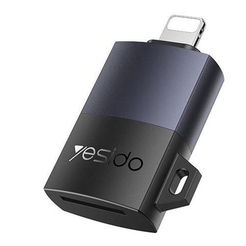 product_image_name-Generic-Yesido GS38 Lightning to TF Card Reader for iPhone & iPad - Multicolor-1