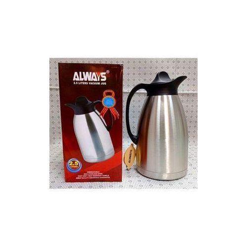 product_image_name-Always-Stainless Steel Vacuum Flask, 2.5 Litre - Silver-1