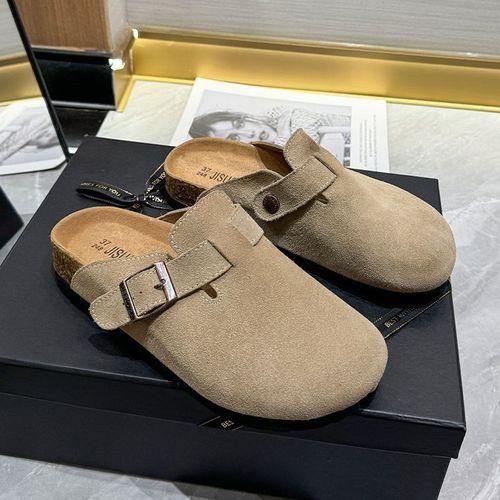 product_image_name-SXCHEN- Women's Shoes Casual Closed-toe Half-slippers Flat Sandals-5