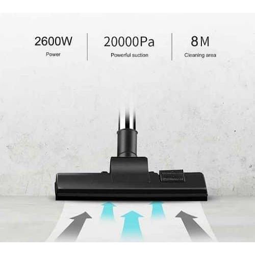 product_image_name-Sonifer-Household powerful 2600W Motor Large Capacity 3L Dust Electric Carpet Vacuum Cleaner With Bag- Multicolor-3