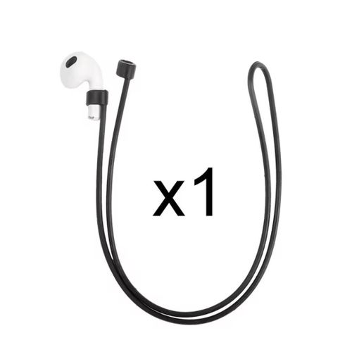 product_image_name-Generic-Earphone Rope Strap for AirPods, Earpods Anti- Lost Neck Strap Silicone String for Bluetooth Headphone Holder Cord-3