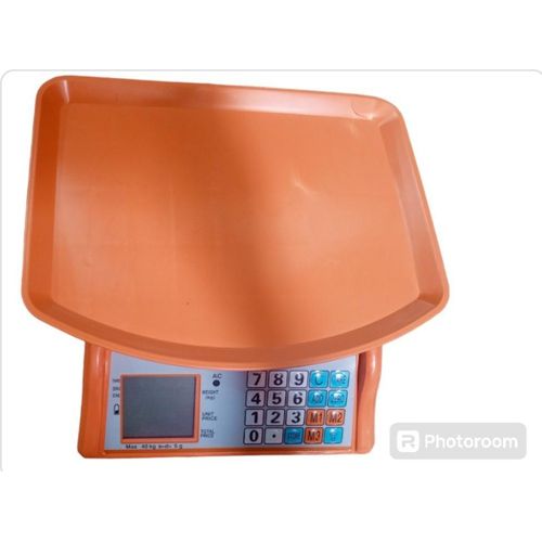 product_image_name-Generic-40Kg Electronic Digital Price Computing Weighing Scale - Orange/Purple -3