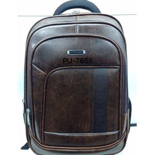 product_image_name-DENGGAO-20 Inch Leather Carry-On Travel Backpack Office Bag- Multicolor-2